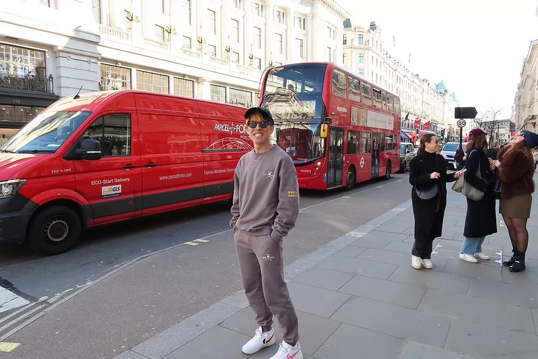 ブーツアディクト オオカミスウェット グレー